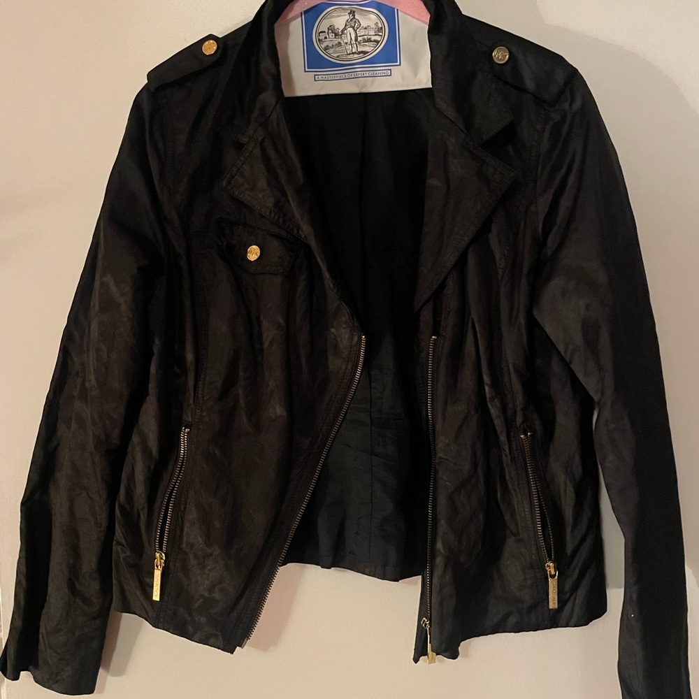 Michael Kors moto jacket L